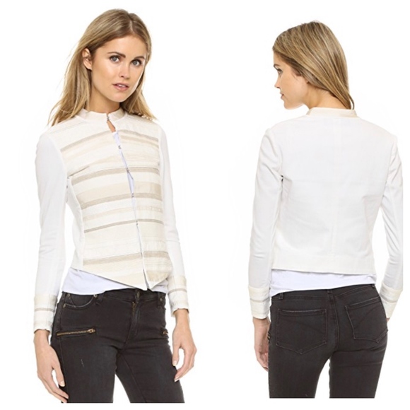 90% off Superfine Boho Embroidered Denim Jacket - Picture 1 of 9